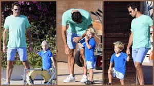 The australian open is underway, and roger federer has already hit the ground running. Roger Federer Spends Quality Time With His Sons