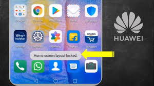 Toggle lock home screen layout off/on How To Lock Home Screen Layout In Huawei Youtube
