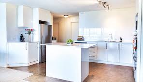 contemporary apartment kitchen