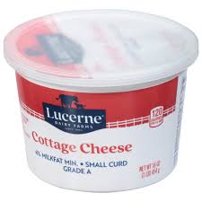 Lucerne Cottage Cheese 4% Large Curd - 32 Oz - Vons
