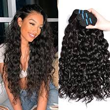 Weave hairstyles are a great alternative to styling your own natural hair, especially when you're ready for a new look without causing any damage to your. Buy Msgem 9a Water Wave Human Hair 3 Bundles 14 16 18 Inch 100 Unprocessed Brazilian Virgin Hair Wet And Wavy Human Hair Weave Bundles Natural Black Color Online In Turkey B08nj5x3x5