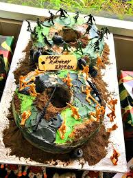 Army tank birthday chocolate cake design ideas decorating tutorial classes video by rasna @ rasnabakes. Camouflage Military Laser Tag Birthday Boys Party Ideas