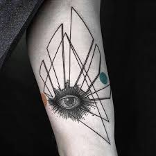 The pieces have varying color palettes and subject matter ranging from the purely abstract, to geometric interpretations of popular images. 65 Best Triangle Tattoo Designs Meanings Sacred Geometry 2019