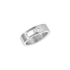 Discover messika diamond engagement rings: Messika Titanium Ring With A Diamond Move Titanium 5605mk07166 Tn Pere Quera 1887
