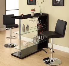A two seater pub table set is great for a small home or apartment for a single person or a couple without children, while a pub table set that seats four is a better bet for larger spaces or a home with more family members. Small Mini Bar Table Novocom Top