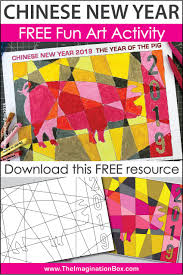 This Chinese New Year 2019 Year Of The Pig Free Printable Coloring Activity Is Chinese New Year Kids Chinese New Year Crafts Chinese New Year Crafts For Kids