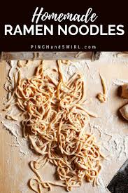 Make Your Own Homemade Ramen Noodles To Use In All Of Your Favorite Ramen Noodle Recipes This Is A Tried A Homemade Ramen Homemade Ramen Noodles Ramen Recipes
