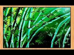 More images for lukisan bambu » Ternyata Begini Cara Melukis Pohon Bambu Yang Youtube Lukisan Pohon Cara Melukis Lukisan
