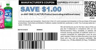 Get 1 Off Act Any 1 Product With This Printable In Store Coupon From Goodshop Travel Size Products Coupons Store Coupons