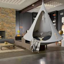 It hangs on robust ropes of natural fibres attached to a frame and fixed to a ceiling. Hanging Chair For Bedroom Cheap Hanging Bedroom Chairs Ceiling Hanging Chairs For Bedrooms Ideas And Chair Bedroom D Hanging Tent Indoor Hammock Bedroom Design