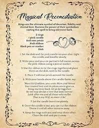 How do you spell reconcile. Magical Reconciliation A Spell To Bring A Lover Back Recipe Reconciliation Wiccan Spell Book Break Up Spells