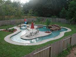 Small Backyard Lazy River Pools Yahoo Image Search Results Backyarddesign Backyard Pool Landscaping Backyard Backyard Pool