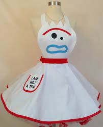 Forky Costume Apron Toy Story 4 Halloween Costume Etsy Forky Costume Toy Story Costumes Kids Costumes Girls