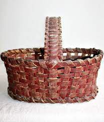 The Secret Life Of Antiques Baskets French Garden House Vintage Picnic Basket Basket Vintage Baskets