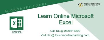 Learn Online Microsoft Excel Tccicomputercoaching Com In 2020 Microsoft Excel Online Learning Learning Methods