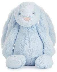 Jellycat Plush Bashful Bunny Chime Stuffed Animal Blue Blue Stuffed Animals Cute Stuffed Animals Animal Plush Toys