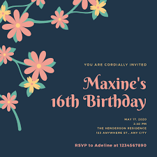 We did not find results for: Customize 50 Sweet 16 Invitations Templates Online Canva