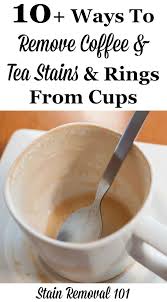 Find out why they happen and how you can get rid of them without giving up your favorite beverage. How To Remove Coffee Tea Rings From Mugs Cups