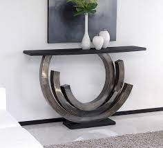 25 Modern Console Tables For Contemporary Interiors Hall Table Decor Hallway Table Decor Modern Console Tables
