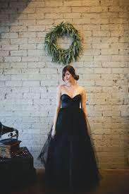 20 Beautiful And Bold Black Wedding Dresses Etsy Wedding Dress Black Wedding Dresses Wedding Dress Guide