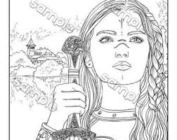 See more ideas about colouring pages, norse, coloring pages. Viking Coloring Page Etsy