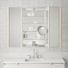 It is made of metal. Robern P2c2430d4fpft At The Majestic Bath