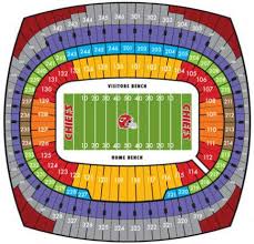 Kansas City Chiefs Arrowhead Stadium Seating Capacity