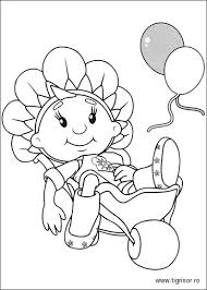 Activitatea zilei colorează după numere floricele with images. Plansa De Colorat Cu Fifi Si Floricelele Plansa 14 Planse De Colorat
