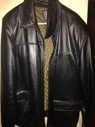 Mens Vintage Wilsons Leather Black Leather Jacket Size L Thinsulate Ultra Fashion Clothing Shoes Accessories M Black Leather Jacket Leather Jacket Jackets