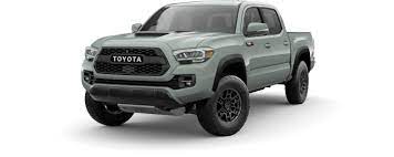 Designed to conquer the trail. 2021 Toyota Trd Pro Lunar Rock 4runner Tacoma Tundra Sequoia