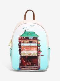 Loungefly Studio Ghibli Spirited Away Bathhouse Mini Backpack Boxlunch Exclusive Studio Ghibli Spirited Away Studio Ghibli Mini Backpack
