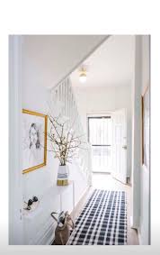 A collection of black and white artwork adds personality to this brand new home. Pin On Entryway