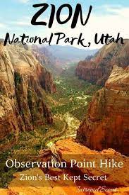 Observation Point Hike Zion National Park S Best Kept Secret Zion National Park Photography Zion National Park Hikes Zion National Park Utah