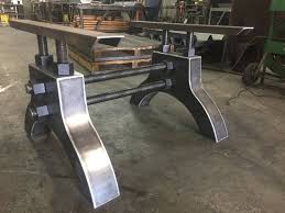 Steel Tube Pedestal Base Round Table Industrial Heavy Duty Etsy In 2020 Welding Table Diy Welding Table Dining Table Bases