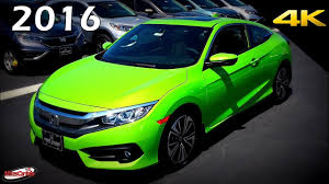 In touring trim, it could easily wear a premium label. 2016 Honda Civic Ex L Coupe Ultimate In Depth Look In 4k Youtube