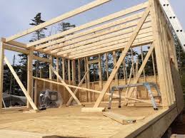 How To Frame The Ultimate Off Grid Cabin In Three Days Day 2 Off Grid Cabin Triangle House Loft Flooring