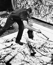 dripping paint with pollock only passionate curiosity pollock paintings jackson pollock action painting