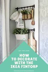 Ikea Fintorp Hanging System In The Kitchen The Turquoise Home Home Decor Inspiration Affordable Home Decor Decor