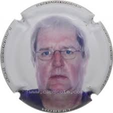 Capsule de champagne Launois Père & Fils Portrait homme Polychrome, Hubert  côte et valeur