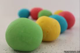 Kids love how soft it is too! No Cook Playdough Recipe Made In 5 Minutes