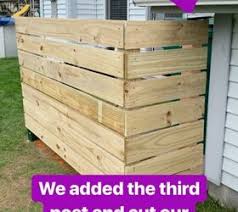 Inlet fencing is here for your pooch, too! Garbage Can Area Privacy Fence Hometalk