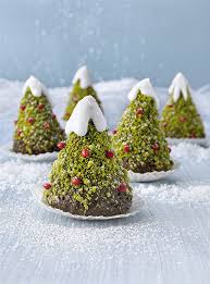 Schoko Tannenbaumchen Weihnachtsschokolade Schoko Weihnachtsbackerei