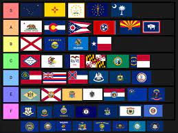 Free download of american flag pictures, us flag images, screen savers, computer backgrounds, buddy icons and more. A Tier Ranking Of All 50 U S State Flags Hellointernet