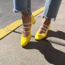 Chaussures Kina Jaune Carel Carel Shoes Style