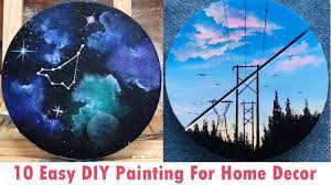 Maybe you would like to learn more about one of these? 10 Easy Diy Painting For Home Decor Easy Home Decor Youtube