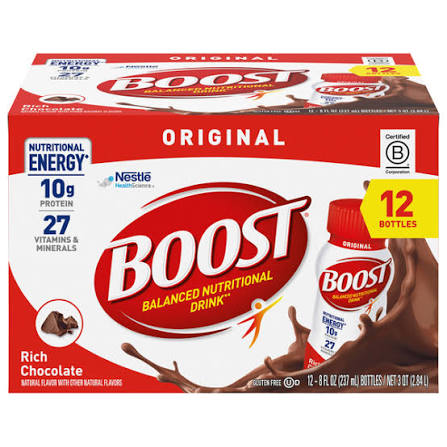 Boost Original Chocolate Drink 12 Pack 8 fl oz Bottles | Products | Lowes  Foods To Go - Local and Fresh, Same-Day Grocery Pickup and Delivery