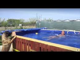 Diy Pallets Swimming Pool 2 X2f 3 Youtube Building A Swimming Pool Swimming Pools Building A Pool