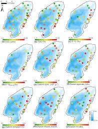 Bg Spatial Distribution Of Environmental Indicators In