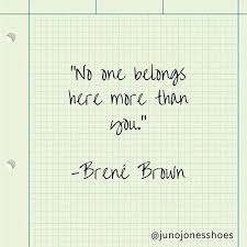 Imposter Syndrome No Thank You You Deserve A Seat At The Table The Head Of The Table Brenebrown Youbelonghere Believeiny You Deserve Imposter Brene Brown