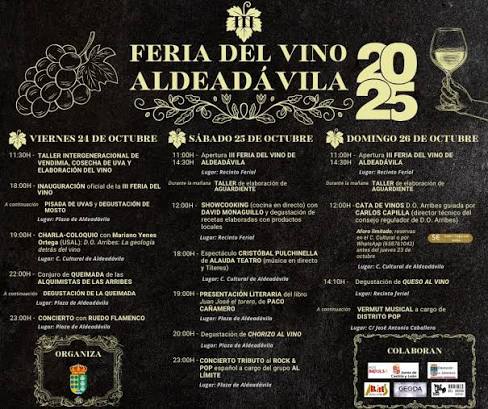 Los días 24, 25 y 26 de octubre Aldeadávila de la Ribera ...